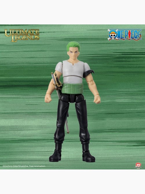 Figurine articulée ultimate legends - bandai - one piece - roronoa zoro - 12 cm - Kiabi