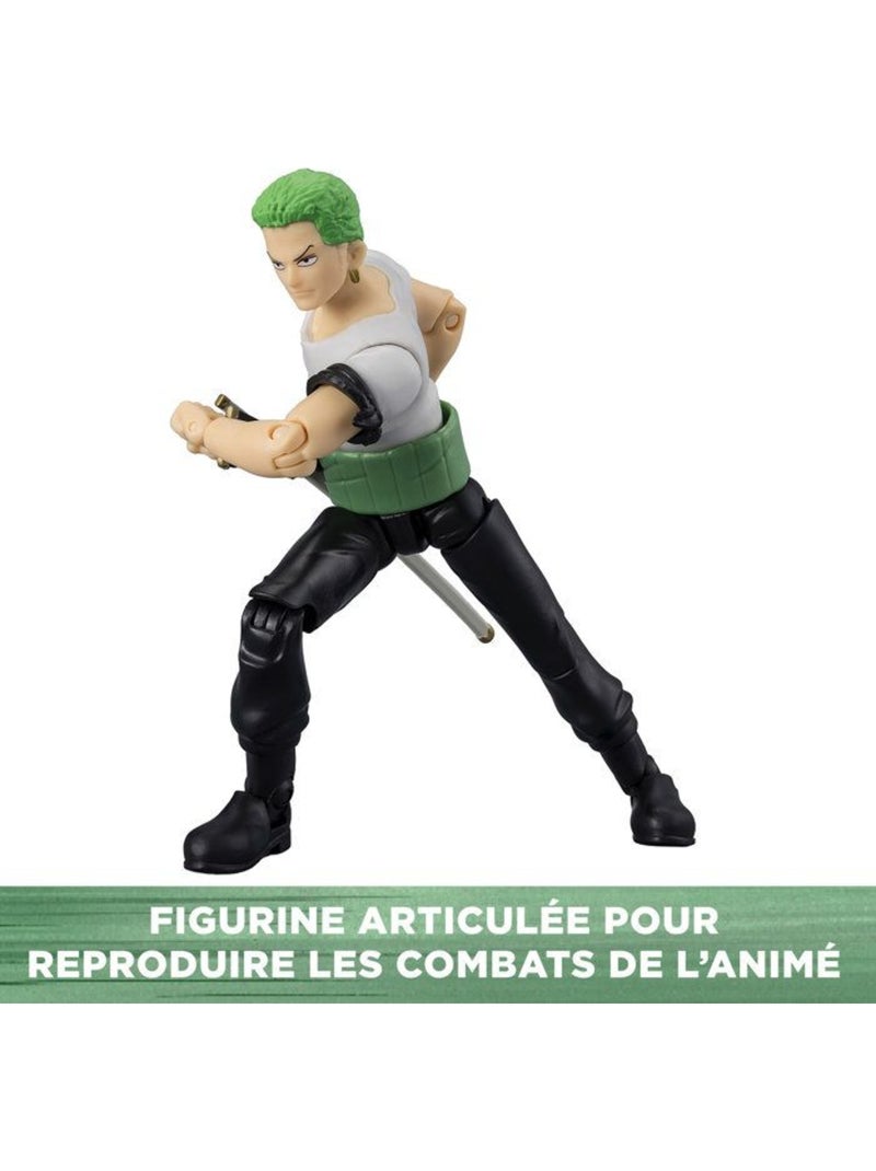 Figurine articulée ultimate legends - bandai - one piece - roronoa zoro - 12 cm Vert - Kiabi