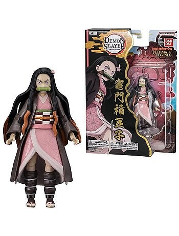 Figurine articulée ultimate legends hd - bandai - demon slayer - kamado nezuko - 12 cm