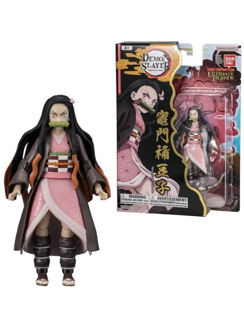 Figurine articulée ultimate legends hd - bandai - demon slayer - kamado nezuko - 12 cm - Kiabi