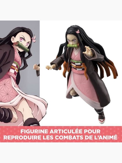 Figurine articulée ultimate legends hd - bandai - demon slayer - kamado nezuko - 12 cm - Kiabi