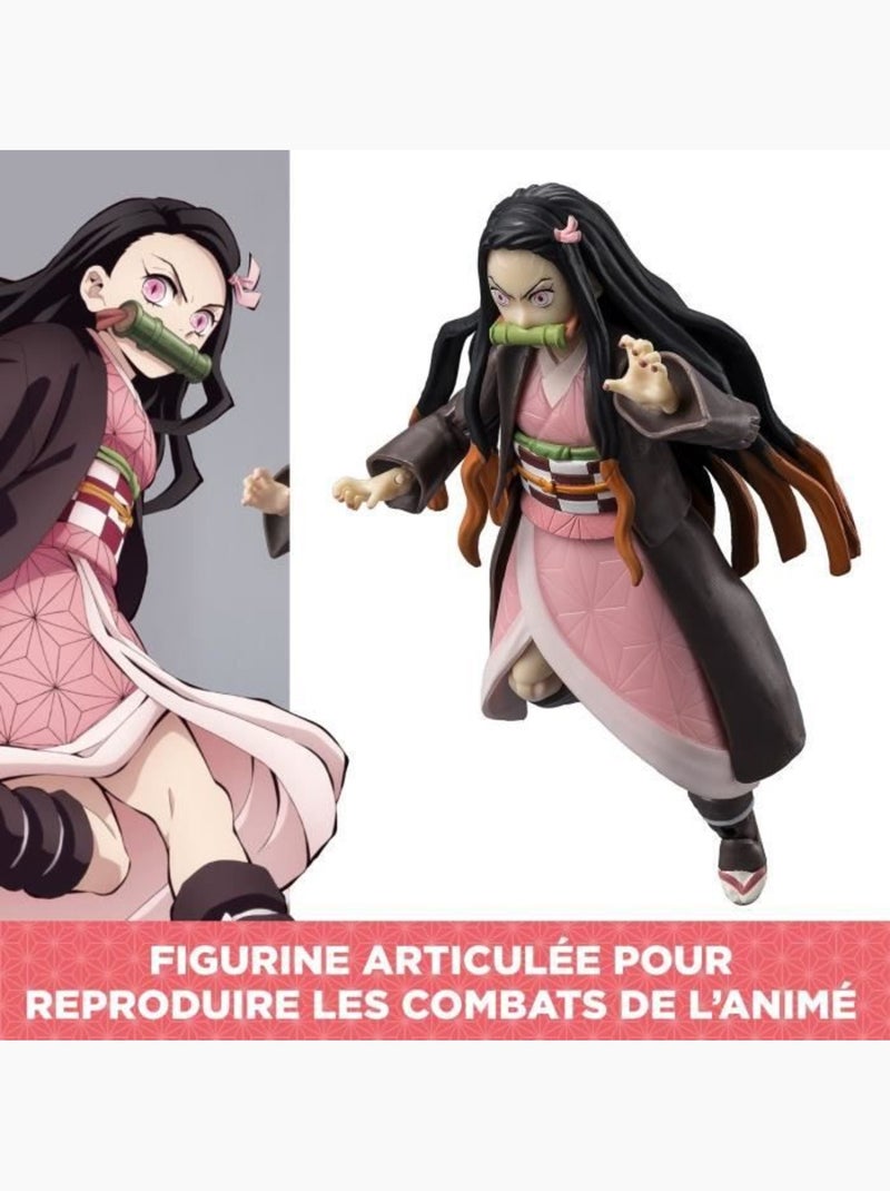 Figurine articulée ultimate legends hd - bandai - demon slayer - kamado nezuko - 12 cm Multicolore - Kiabi