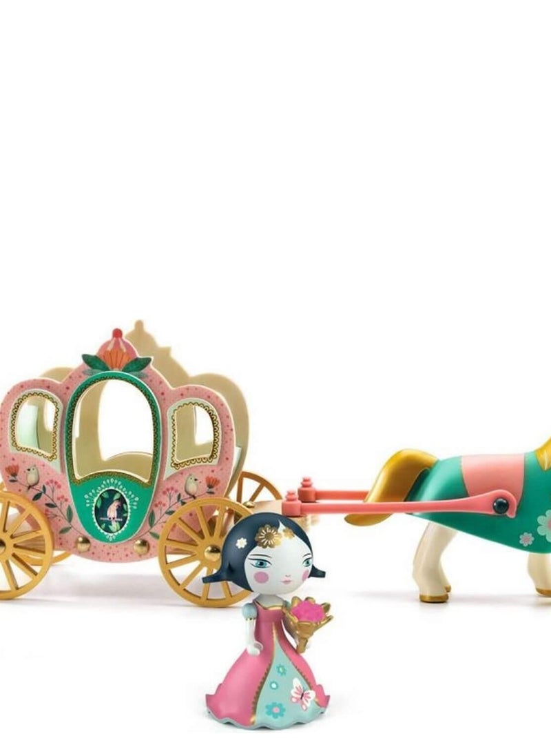 Figurine Arty Toys : princesse Mila et Ze carosse N/A - Kiabi