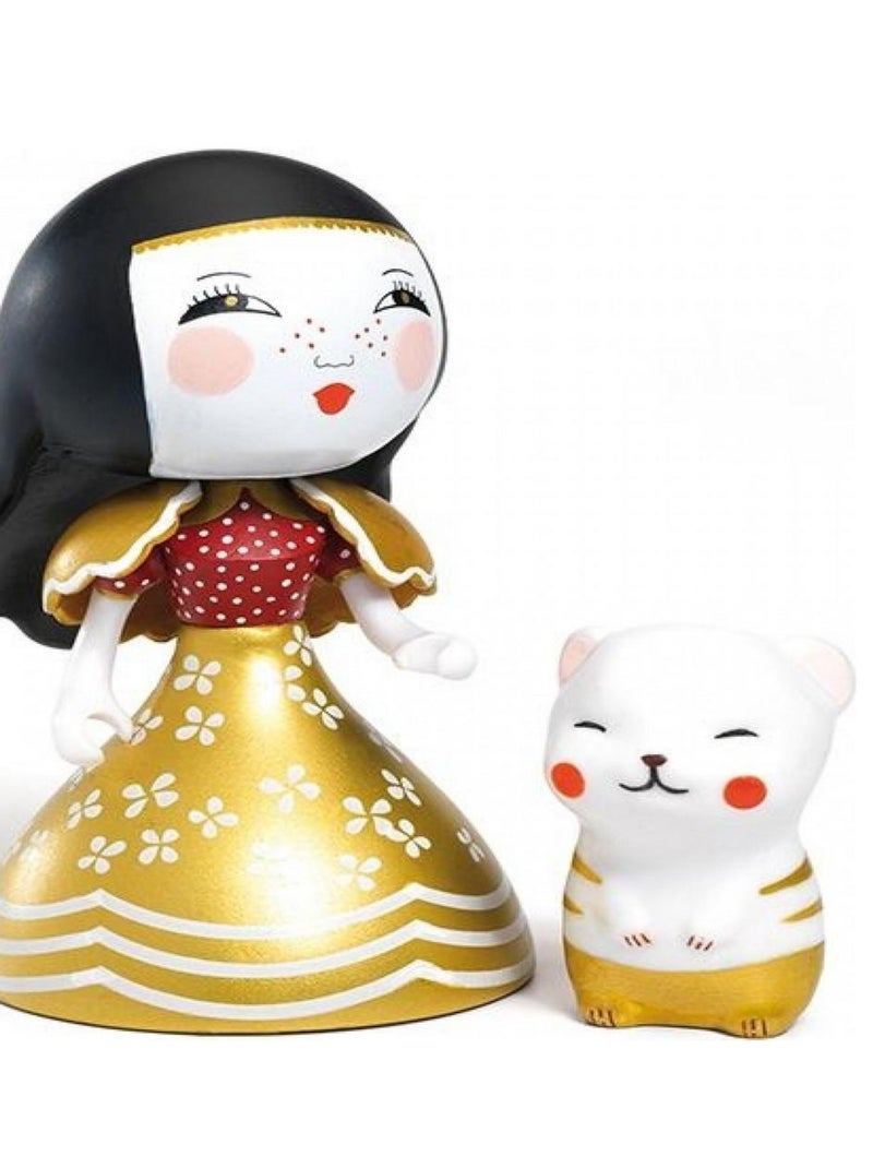 Figurine Arty Toys : Princesses Mona et Moon N/A - Kiabi