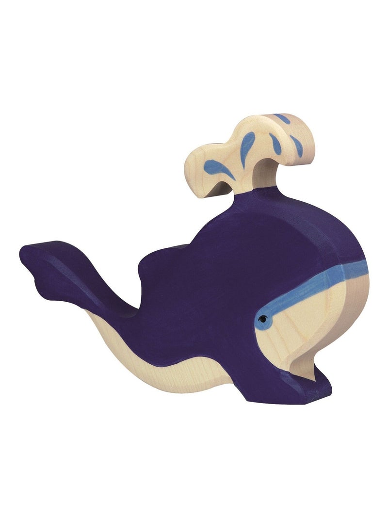Figurine Baleine bleue - jet d'eau Bleu - Kiabi