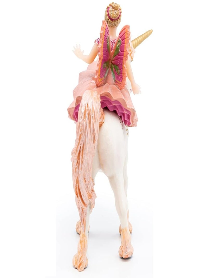 Figurine Ballerine sur sa licorne Rose - Kiabi
