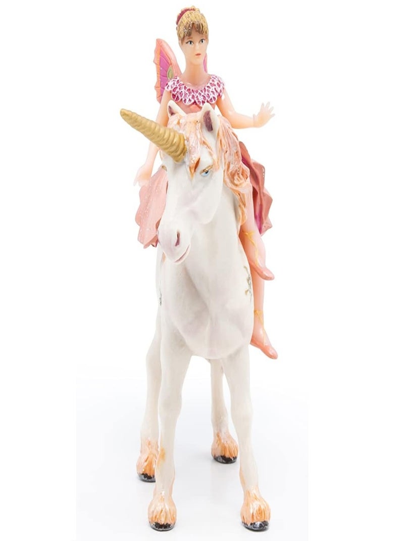 Figurine Ballerine sur sa licorne Rose - Kiabi