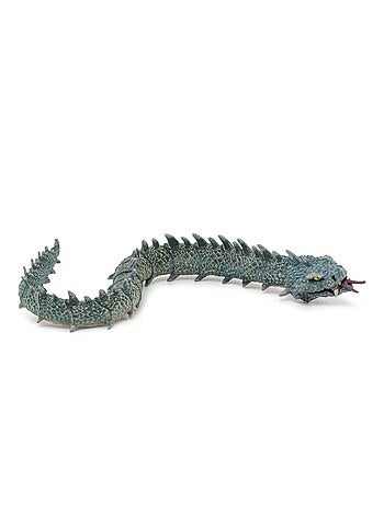 Figurine basilic serpent maléfique légendaire
