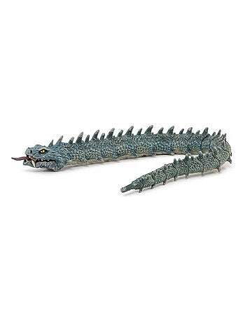 Figurine basilic serpent maléfique légendaire