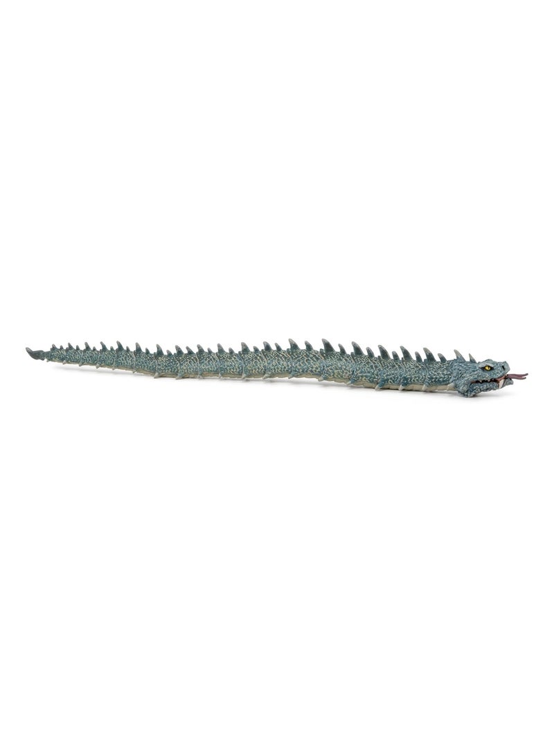 Figurine Basilic serpent maléfique légendaire Bleu - Kiabi