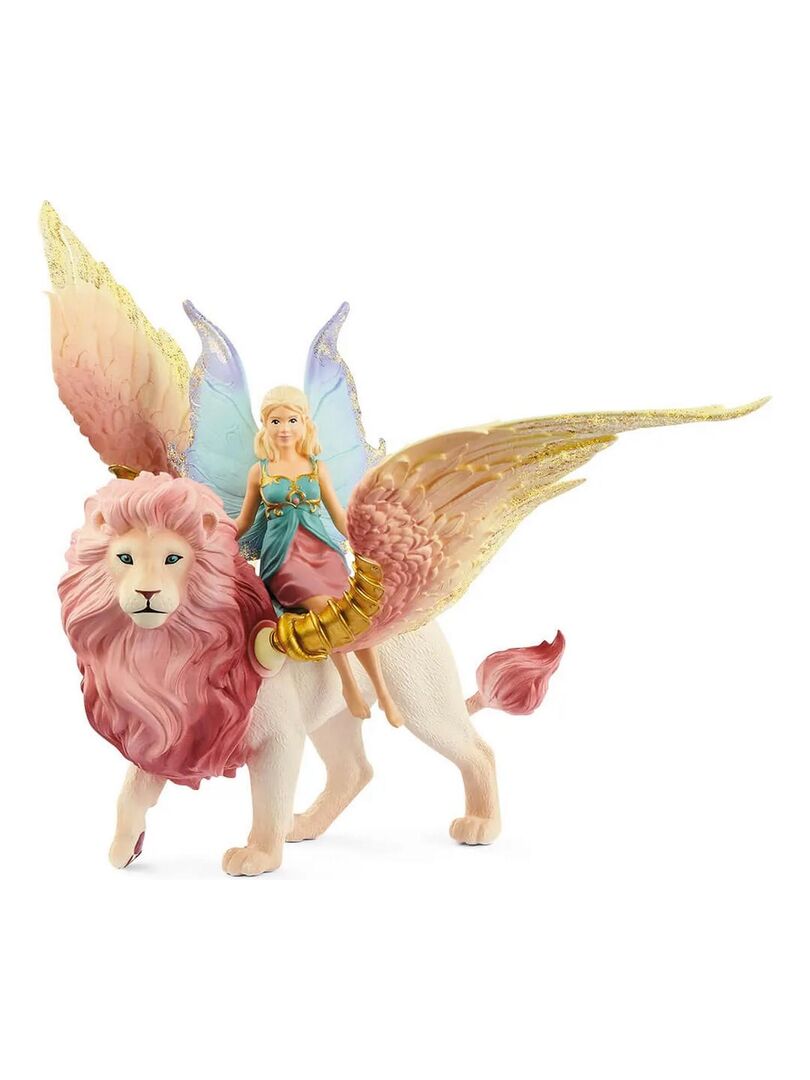 Figurine Bayala : Elfe sur lion ailé - N/A - Kiabi - 36.34€