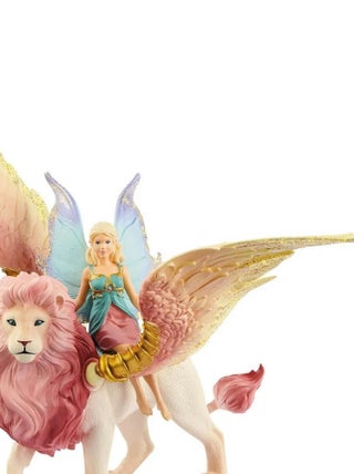 Figurine Bayala : Elfe sur lion ailé
