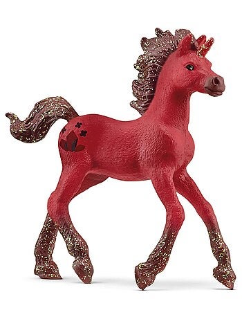 Figurine Bayala : Licorne à collectionner : Grenat - Kiabi