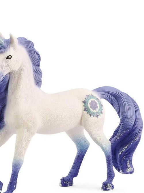 Figurine Bayala : Mandala Étalon Licorne - Kiabi