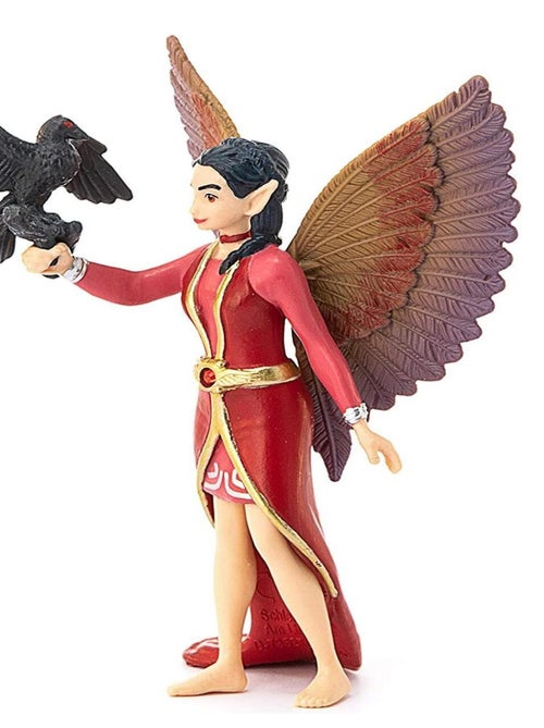 Figurine Bayala :  Nuray avec corbeau Munyn - Kiabi