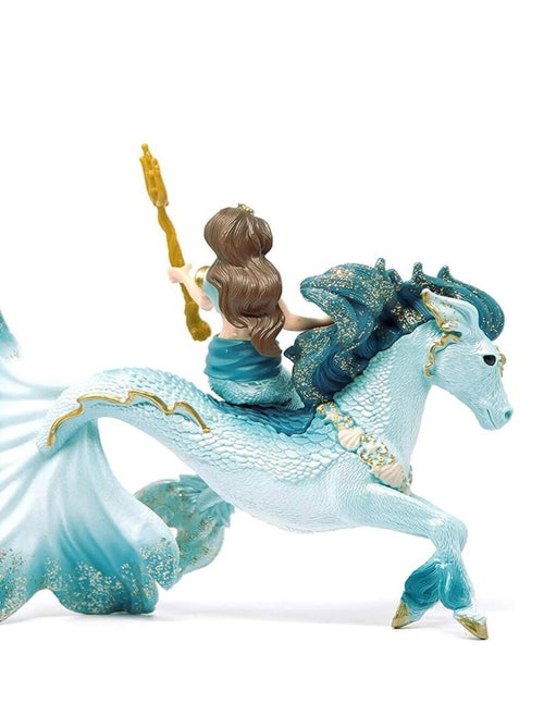 Figurine bayala : Sirène Eyela sur Cheval de mer - Kiabi