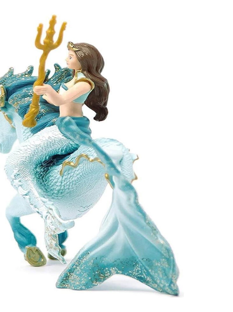 Figurine bayala : Sirène Eyela sur Cheval de mer N/A - Kiabi