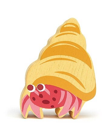 Figurine Bernard l'Hermite en bois