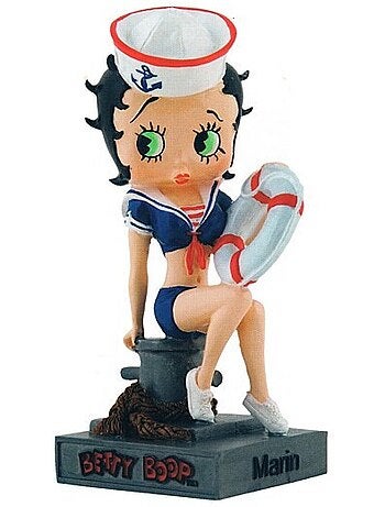 Figurine betty boop 'figurine betty boop marin' résine – collection n°10 betty boop