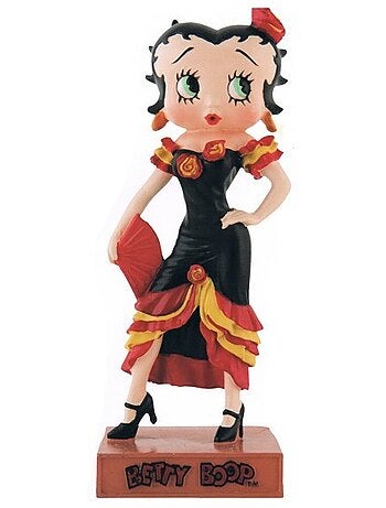 Figurine Betty Boop 'Flamenco' résine peinte – Collection n°55 BETTY_BOOP