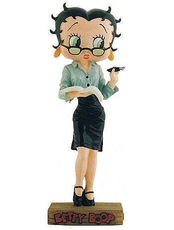 Figurine 'Betty Boop' institutrice Collection N°7 en résine peinte 15 cm environ BETTY BOOP
