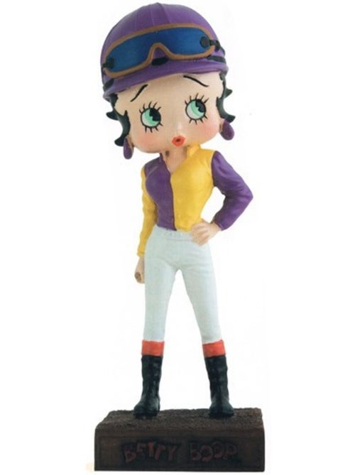 Figurine Betty Boop 'Jockey' en résine – Collection N°39 - Kiabi Figurine Betty Boop 'Jockey' en résine – Collection N°39 - Kiabi