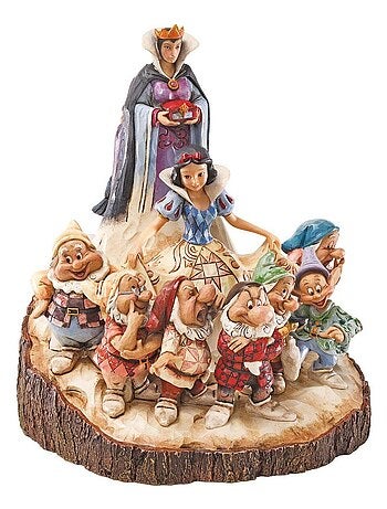 Figurine Blanche Neige Bois sculpté - Disney Traditions