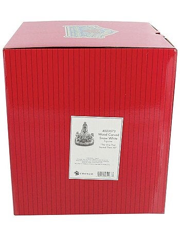 Figurine Blanche Neige Bois sculpté - Disney Traditions