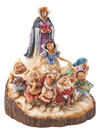 Figurine Blanche Neige Bois sculpté - Disney Traditions