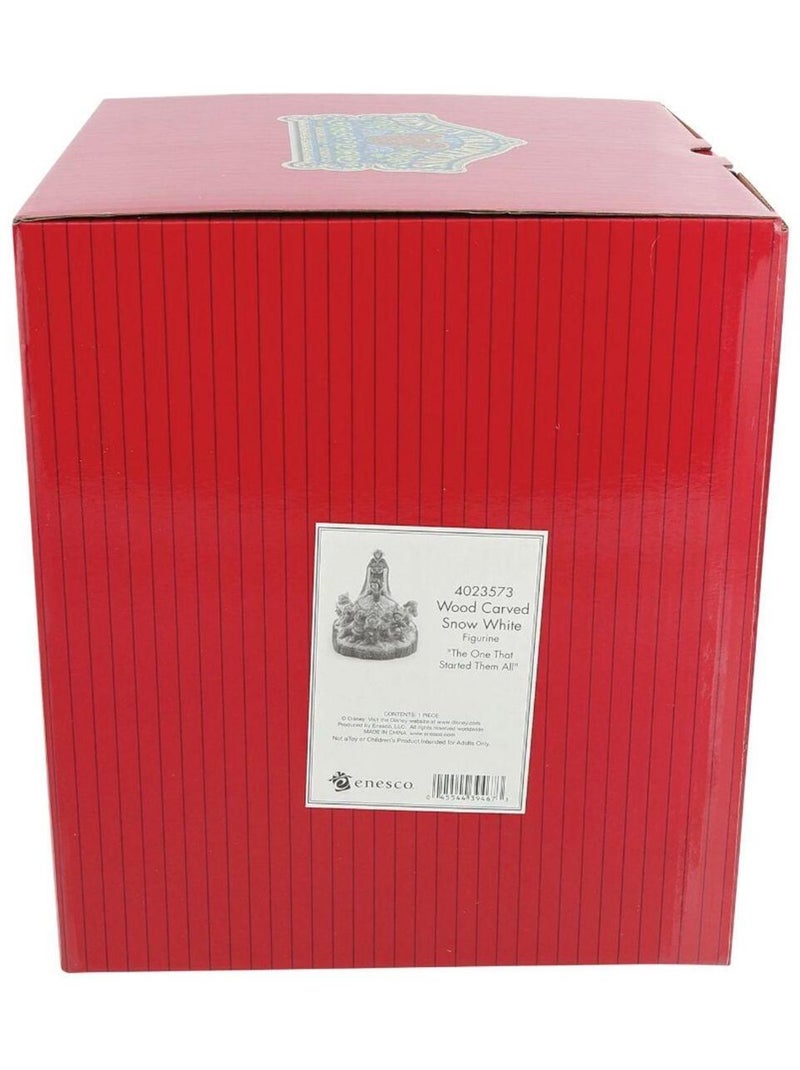 Figurine Blanche Neige Bois sculpté - Disney Traditions Multicolore - Kiabi