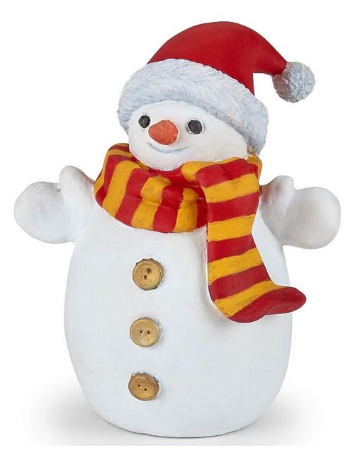 Figurine bonhomme de neige au bonnet - Kiabi