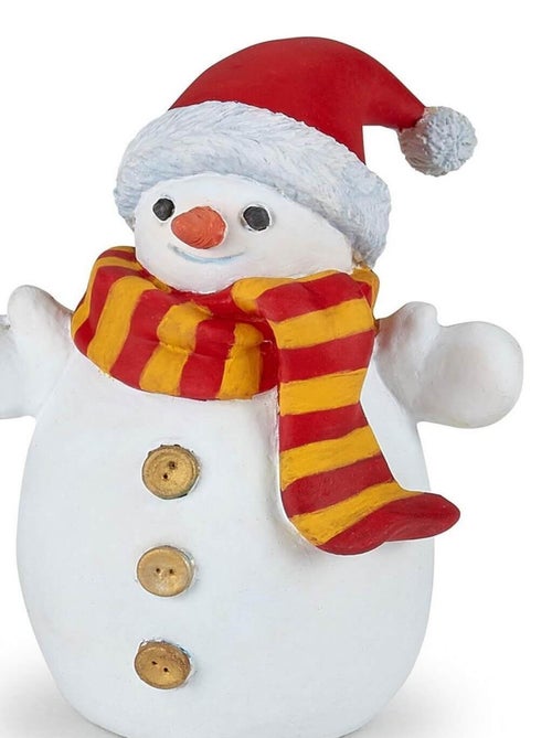 Figurine bonhomme de neige au bonnet - Kiabi
