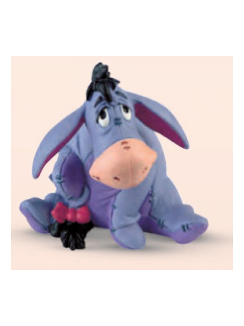 Figurine Bourriquet assis Violet - Kiabi