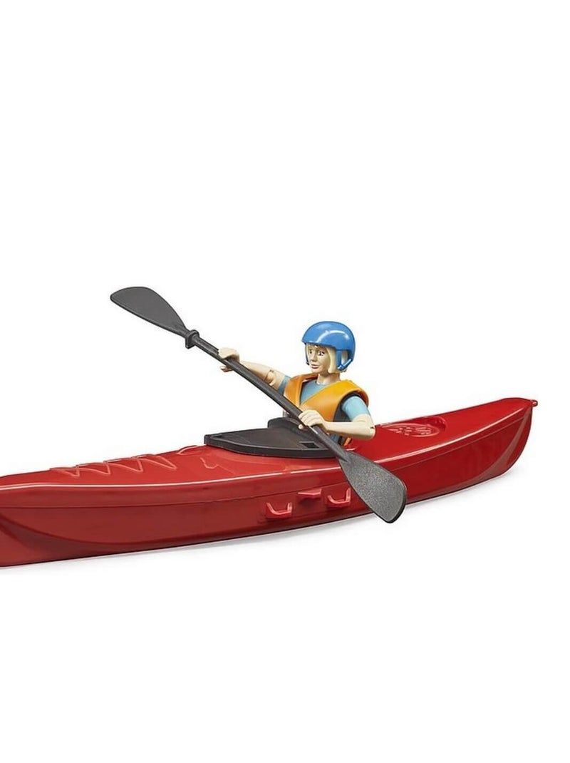 Figurine Bworld : Kayak avec figurine N/A - Kiabi