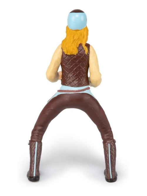 Figurine Cavalière adulte Fashion bleue - Kiabi