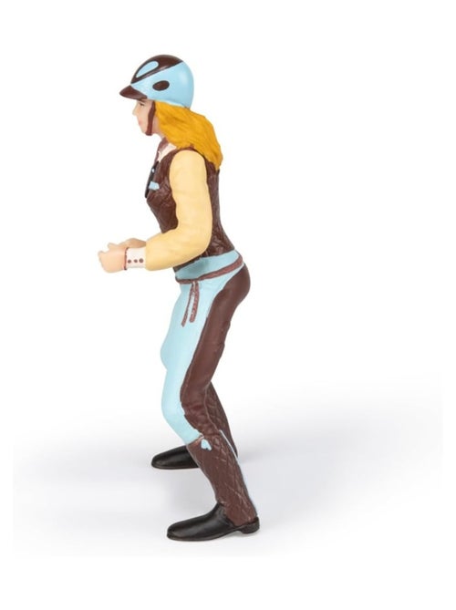 Figurine Cavalière adulte Fashion bleue - Kiabi