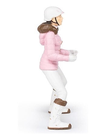 Figurine Cavalière Fashion hiver