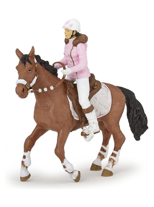 Figurine Cavalière Fashion hiver - Kiabi