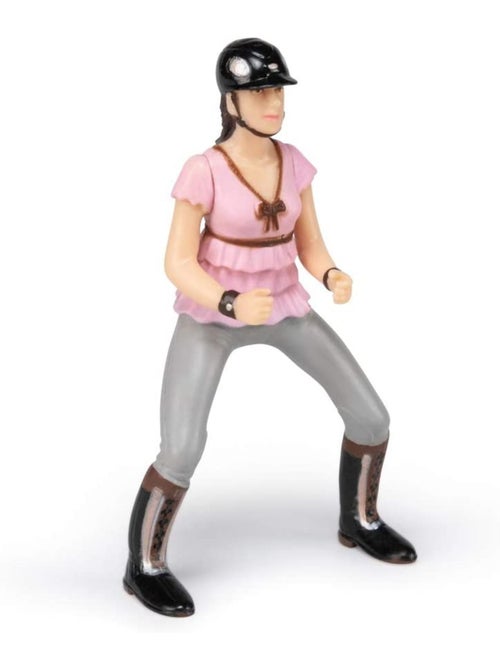 Figurine Cavalière Fashion rose - Kiabi