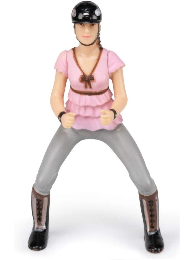 Figurine Cavalière Fashion rose Rose - Kiabi
