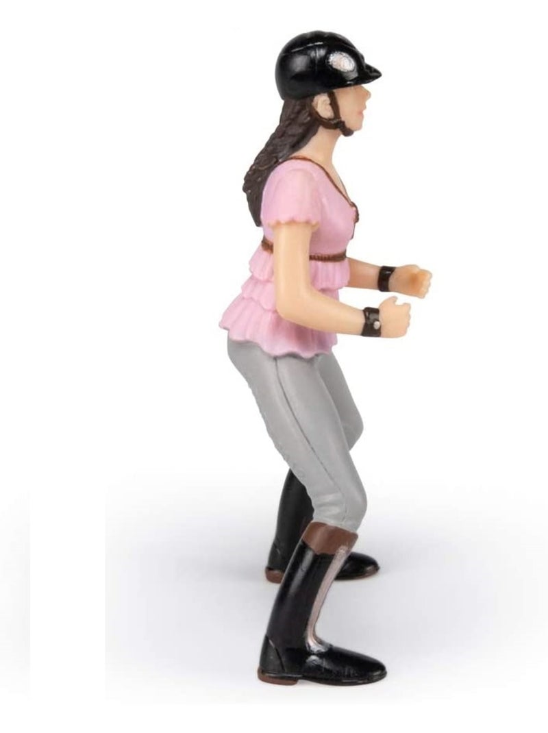 Figurine Cavalière Fashion rose Rose - Kiabi