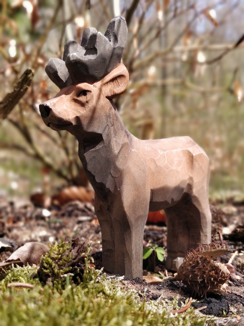 Figurine Cerf Marron - Kiabi