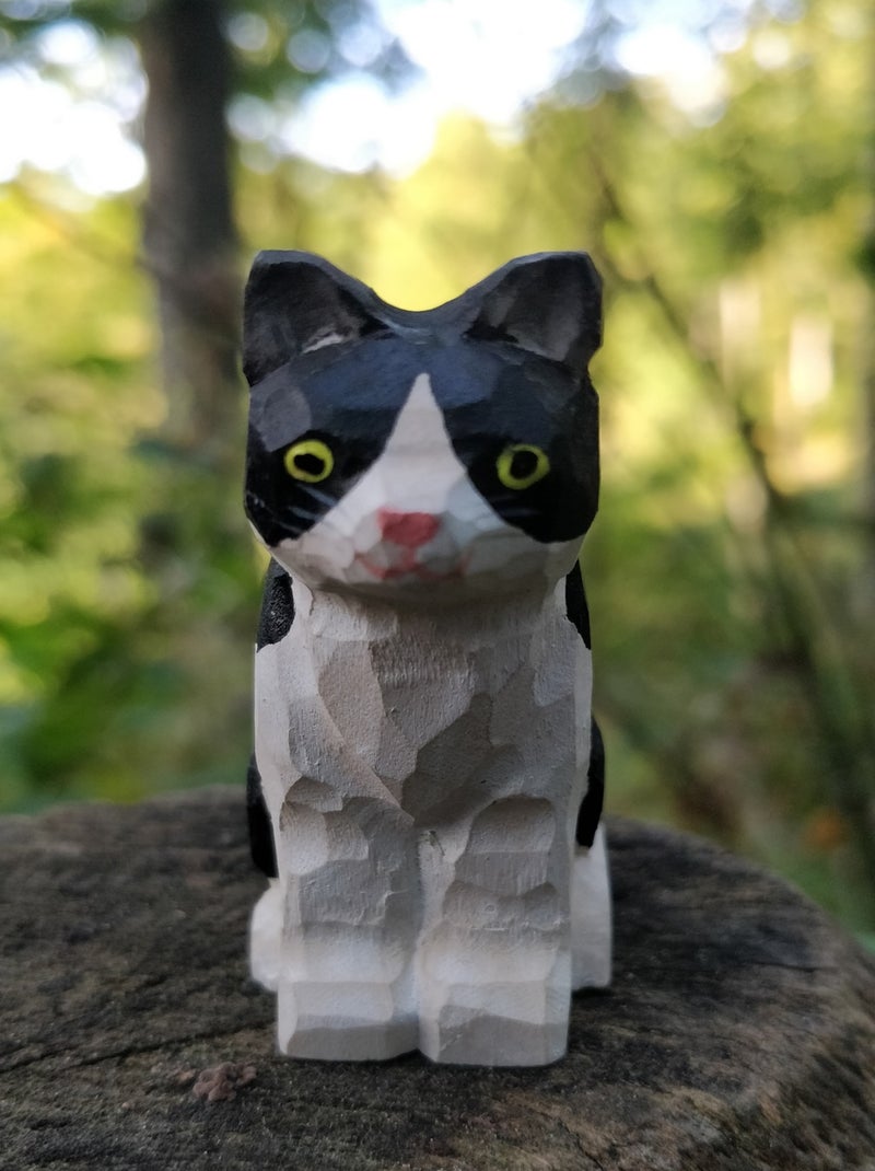 Figurine Chat Blanc - Kiabi