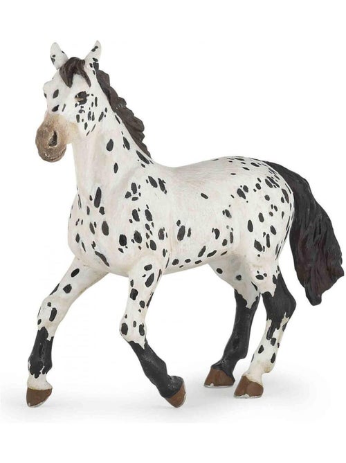 Figurine Cheval appaloosa noir - Kiabi