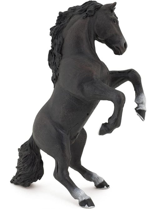 Figurine Cheval cabré noir - Kiabi