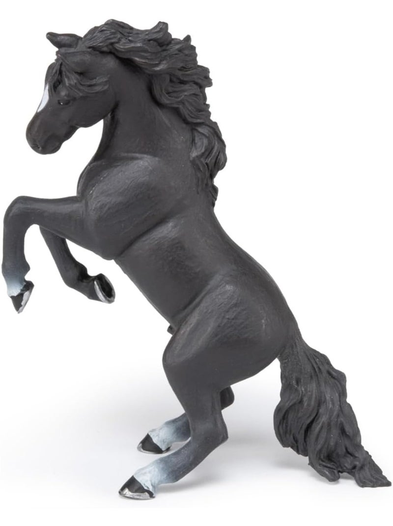 Figurine Cheval cabré noir Noir - Kiabi