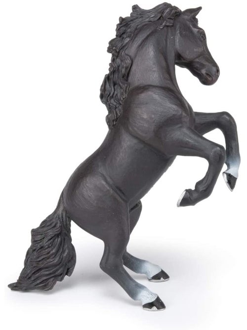 Figurine Cheval cabré noir - Kiabi