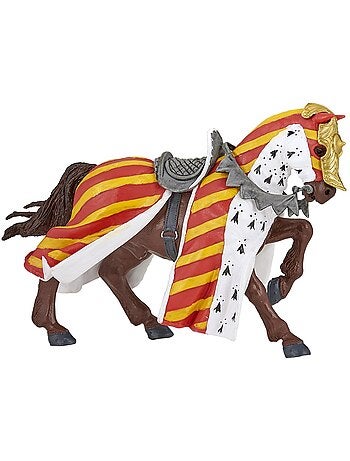 Figurine cheval de tournoi