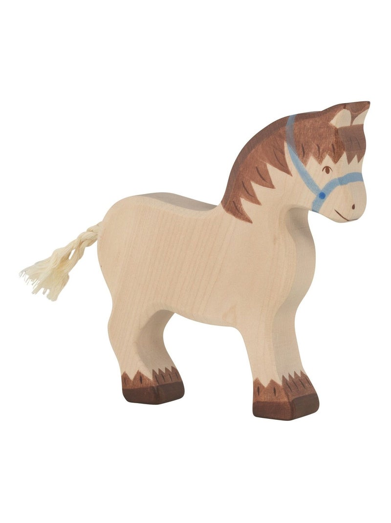 Figurine Cheval de trait Beige - Kiabi
