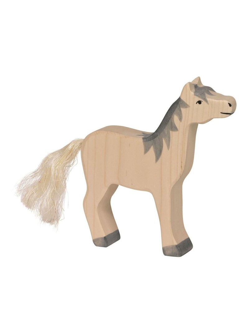 Figurine Cheval debout Blanc - Kiabi